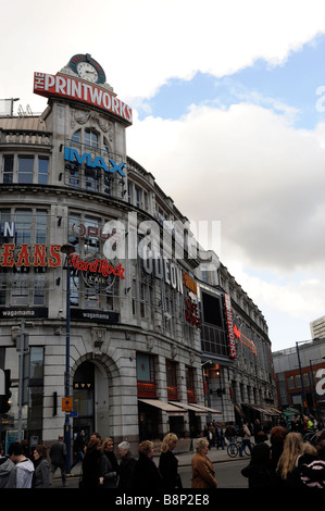 La Manchester Printworks Banque D'Images