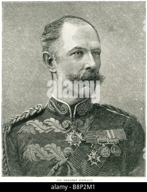 Sir Herbert Stewart 1843 1885 soldat britannique Hampshire Banque D'Images