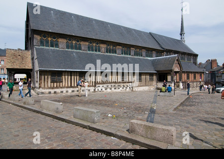 Eglise Sainte Catherine, église en bois à Honfleur France Banque D'Images