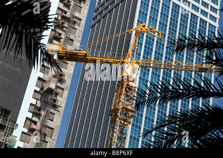 Les immeubles de bureaux en construction à Dubaï Banque D'Images