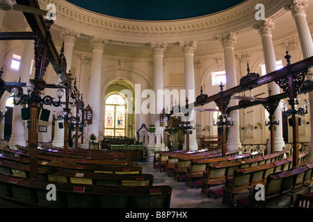 L'Inde Tamil Nadu Chennai Egmore église St Andrews l'intérieur géorgien Kirk écossais Banque D'Images