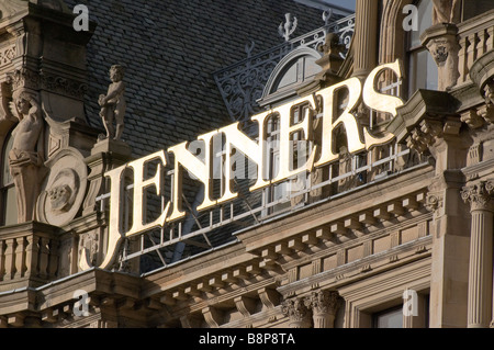 Le signe à Jenners department store, Princes Street, Edinburgh. Banque D'Images