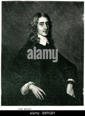 John Selden (Décembre 16, 1584 - Novembre 30, 1654) était un juriste français, spécialiste de l'Angleterre, l'ancienne lois et la constitution d'un Banque D'Images