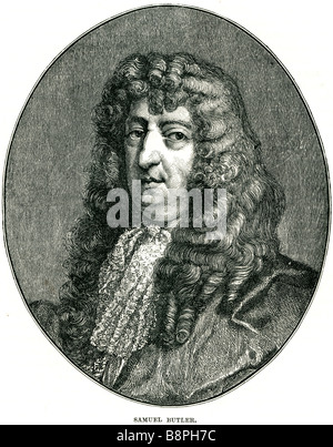 Samuel Butler (8 février 1612 - 25 septembre 1680) était un poète et satiriste. Né à Strensham, Worcestershire et baptisé 14 F Banque D'Images