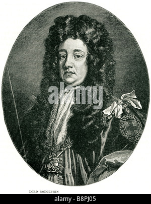 Sidney Godolphin, 1er comte de Godolphin PC (ch. 1645 - 15 septembre 1712), était un homme politique britannique de la fin du dix-sept Banque D'Images