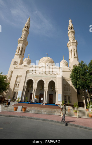 La mosquée de Jumeirah, Dubaï, Émirats arabes unis Banque D'Images