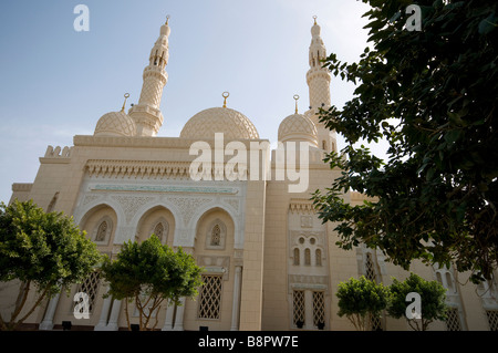 La mosquée de Jumeirah, Dubaï, Émirats arabes unis Banque D'Images