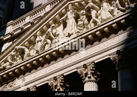 Manhattan New York USA New York Stock Exchange Banque D'Images