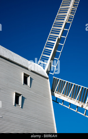 Jill moulin sur South Downs Way Clayton près de Brighton East Sussex Banque D'Images