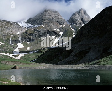 Le Cirque de Troumouse, Pyrénées, France, Alpes Banque D'Images