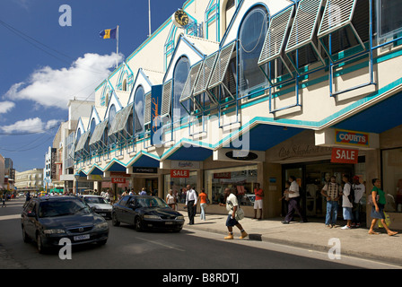 Cave Shepherd, duty free shopping mall, au centre-ville de Bridgetown, Barbade, "West Indies" Banque D'Images