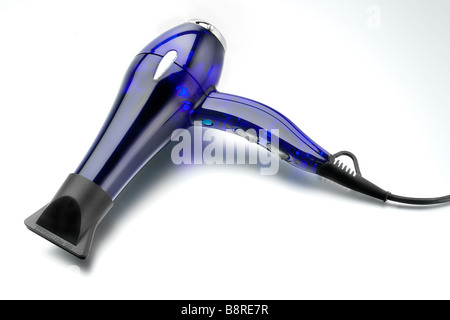 Finale électrique sèche-cheveux Coiffure Sex Merchandising Violet Banque D'Images