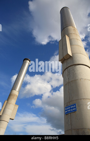 Chimneys National Glass Centre, Sunderland, Angleterre, RU Banque D'Images