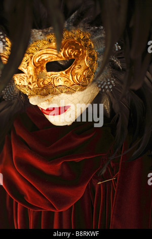 Masque de carnaval vénitien, Venise, Italie Banque D'Images