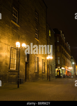 L'Écosse Edinburgh ont l'étroite rue rue Rose Banque D'Images