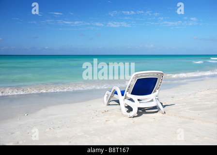 La plage de Varadero Cuba Banque D'Images