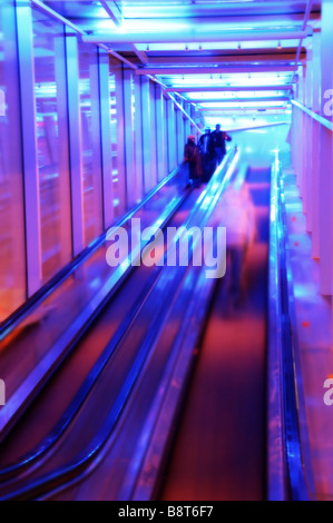 À l'escalator gare du sud, l'Autriche, Vienne Banque D'Images