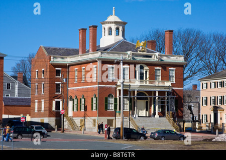 Early American Custom House, Salem, Massachusetts Banque D'Images