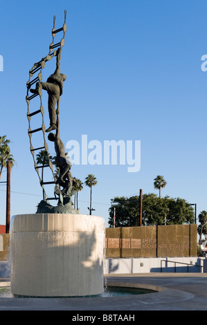 Marine marchande américaine Veterans Memorial, Harbor Boulevard, Port de Los Angeles, San Pedro, Californie Banque D'Images