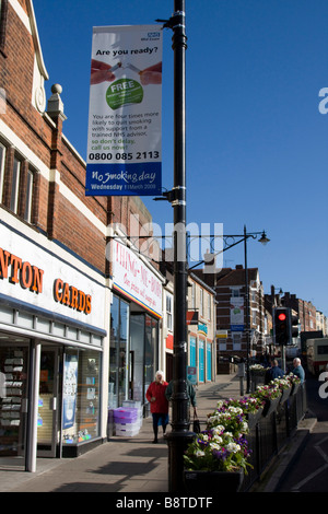 Le centre-ville de Halstead essex england uk go Banque D'Images