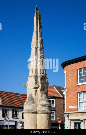 Market Place Selby North Yorkshire Angleterre Banque D'Images