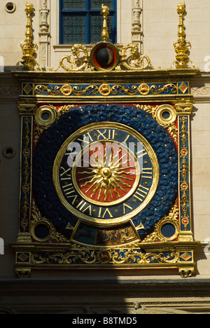 Le Gros Horloge , Rouen , Normandie , France Banque D'Images