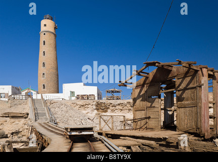 Leuchtturm Big Brother Brother Islands Egypte Mer Rouge Banque D'Images