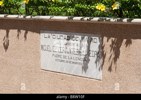 Miguel de Cervantes Saavedra park, David, province de Chiriqui, République de Panama, Amérique Centrale Banque D'Images