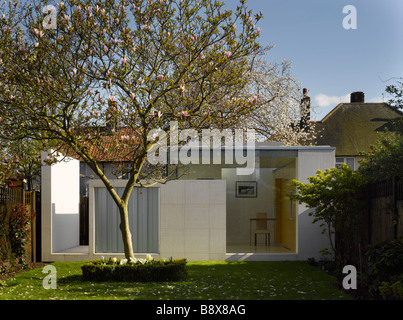 Pavillon de méditation, Barnes. Banque D'Images