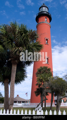 Phare de Ponce Inlet Daytona Beach Floride USA Banque D'Images