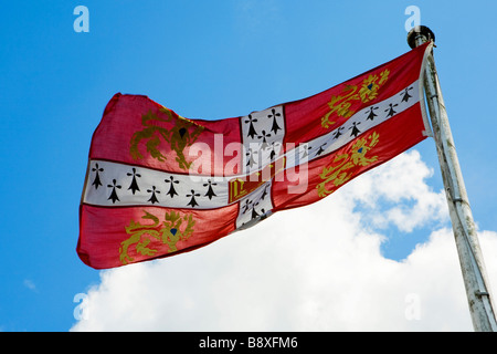 Drapeau de l'université de Cambridge Banque D'Images