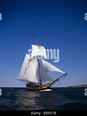 TALL SHIP PROVIDENCE, États-Unis Banque D'Images