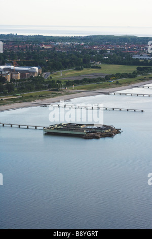 Avis de Malmö en Suède. Banque D'Images