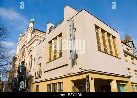 Spanelska Synagogue Espagnole dans la synagogue Juif Josefov quater de la vieille ville de Prague République Tchèque Europe Banque D'Images