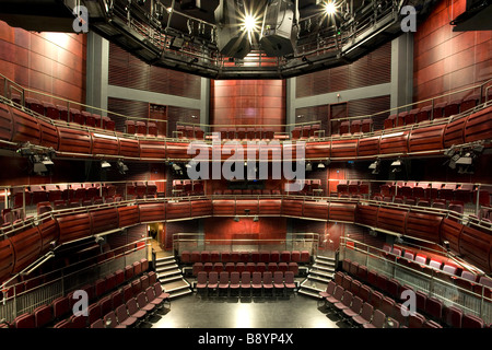 À l'intérieur de Hall Deux au Sage Gateshead, Norman Foster's stunning music center sur les rives de la rivière Tyne. Banque D'Images