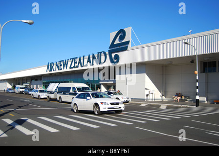 Terminal Domestique, l'Aéroport International d'Auckland, Mangere, Auckland, île du Nord, Nouvelle-Zélande Banque D'Images