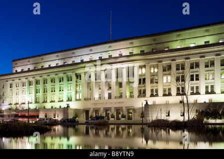 Le ministère de l'Intérieur des États-Unis (DOI) siège à Washington, DC Banque D'Images