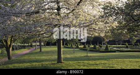 Jardin Cour Westbury Banque D'Images