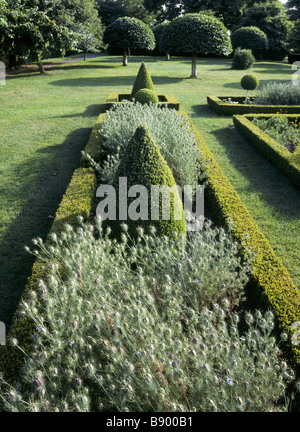 Cour Jardin, Gloucestershire Westbury Banque D'Images