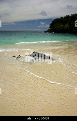 Isla Bolaños, Golfo de Chiriqui, Panama, province de Chiriquí Banque D'Images