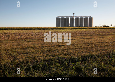 Silos Banque D'Images