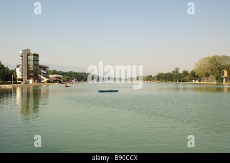 Le complexe olympique d'aviron à Plovdiv Bulgarie Banque D'Images