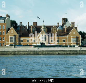 Crosby Hall Chelsea, Tamise, Londres Banque D'Images