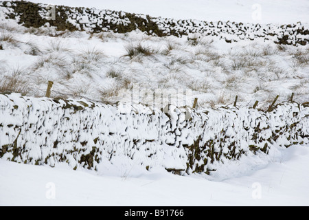 Buttertubs hiver près de col Banque D'Images