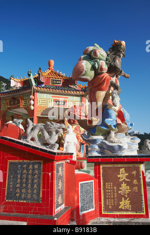 Statues à Kwun Yam culte, Repulse Bay, Hong Kong Banque D'Images