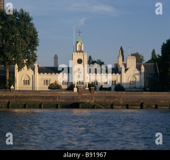 L'Hôpital de la trinité tamise, Londres Greenwich Banque D'Images