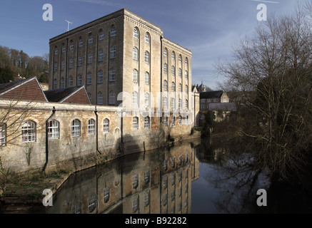 Moulin de l'abbaye, Bradford on Avon, Wiltshire, England, UK Banque D'Images