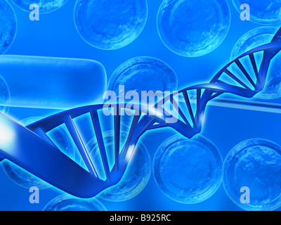 La manipulation des cellules Banque D'Images