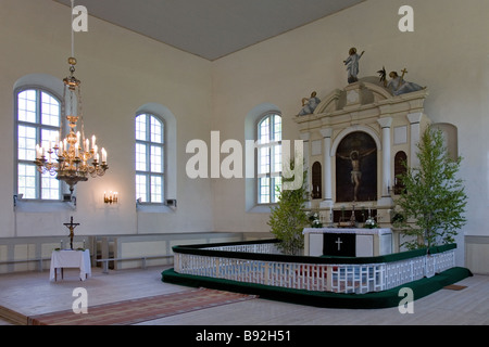 Église Rõuge, Tallinn, Estonie, Europe Comté Banque D'Images