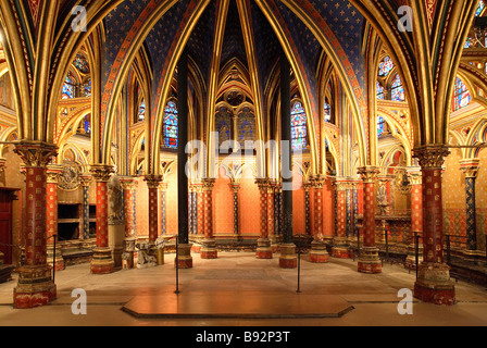 SAINTE CHAPELLE PARIS Banque D'Images